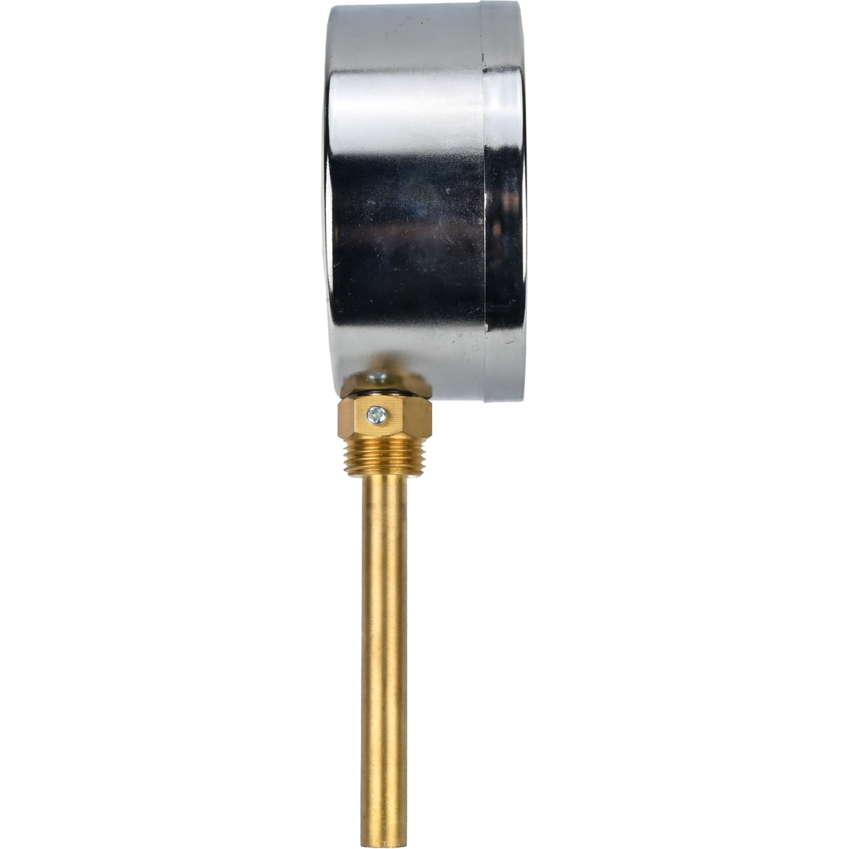 Thermomètres radiaux bimétalliques Elephant TB-301-R2.5 PN16, acier inoxydable, longueur de la partie immergée 46-100 mm, classe de précision - 2,5