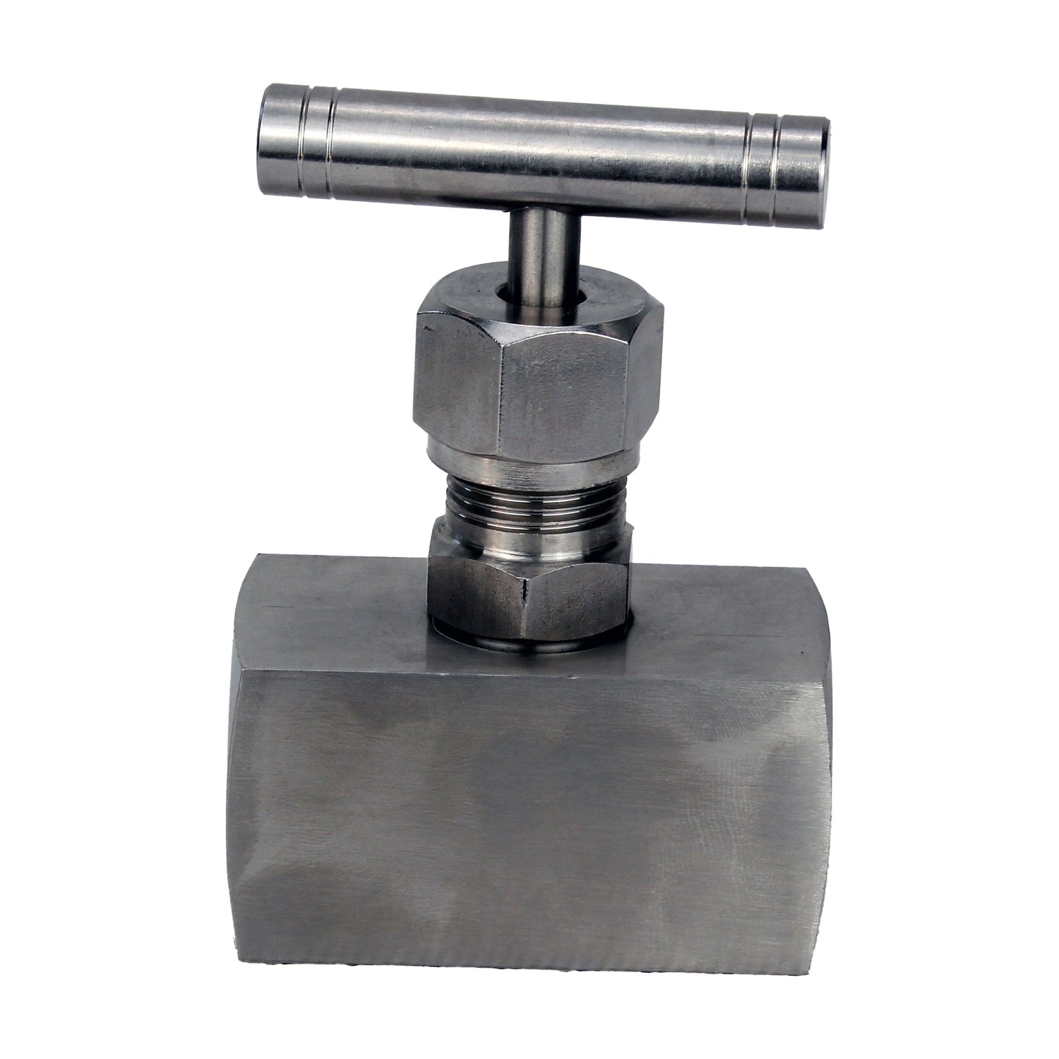 Elephant VN31M-T-Ht threaded needle valve, body - stainless steel 304, seal - metal, with T-handle