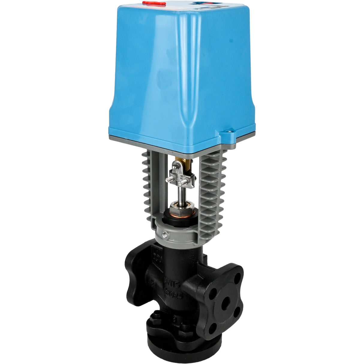 Two-way shut-off and regulating valve Elephant VSR1-13V-PED-F, body material - cast iron EN-JS1025, locking body material - stainless steel AISI 304, seal - Fluorocarbon (Viton, FPM), with electric drive XCK220-1500 AC220V