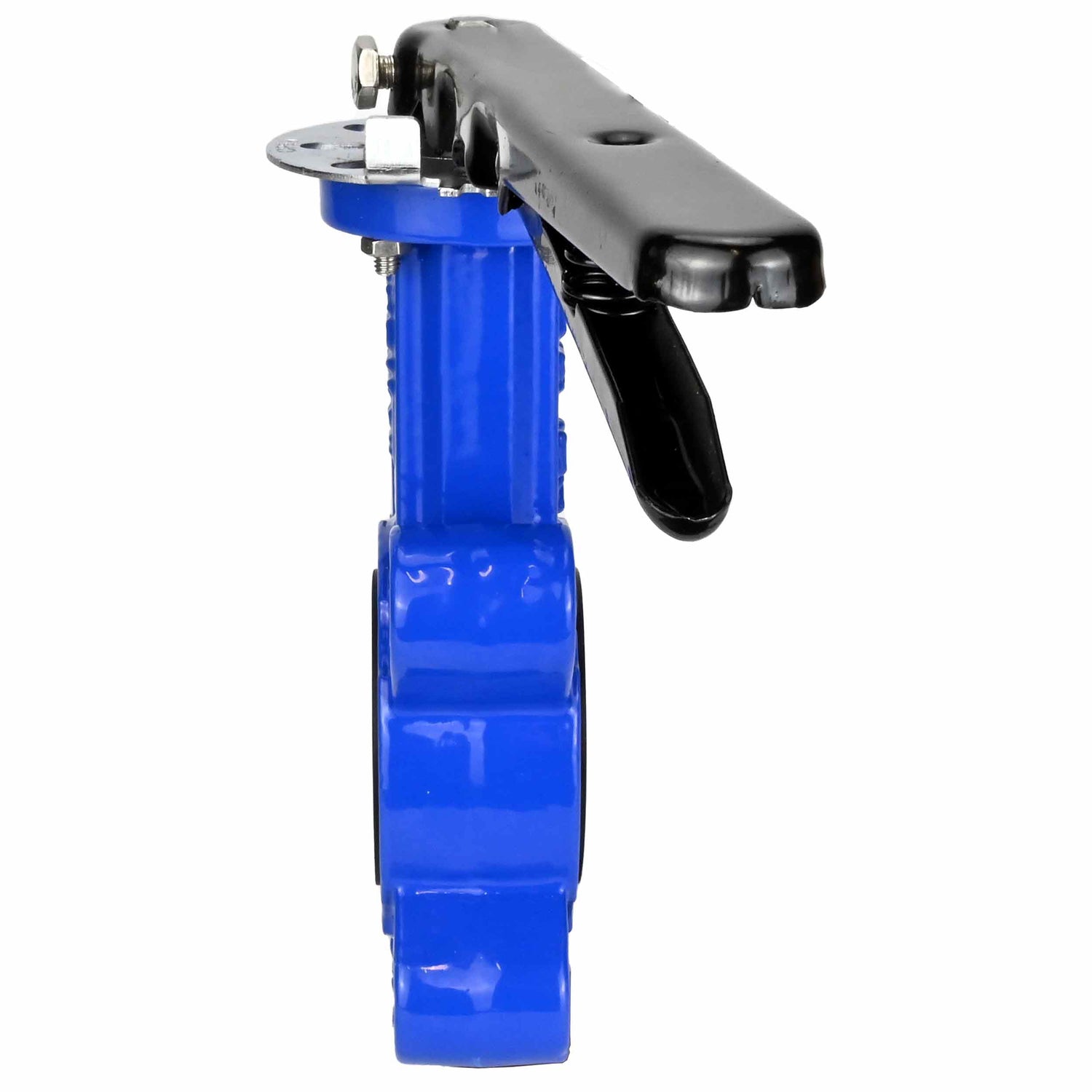 Vanne papillon d'eau Elephant WBV1631N-2W-Fb-H, matériau du corps - fonte QT450, matériau du disque - acier inoxydable AISI 304, joint - NBR, poignée