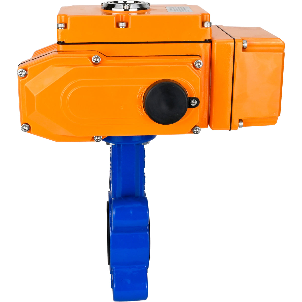 Vanne papillon d'eau Elephant WBV1616E-2W-Fb-H, matériau du corps - fonte QT450, matériau du disque - fonte QT450, joint - EPDM, actionneur électrique QT-N-EM-B1-220VAC-U1 220V