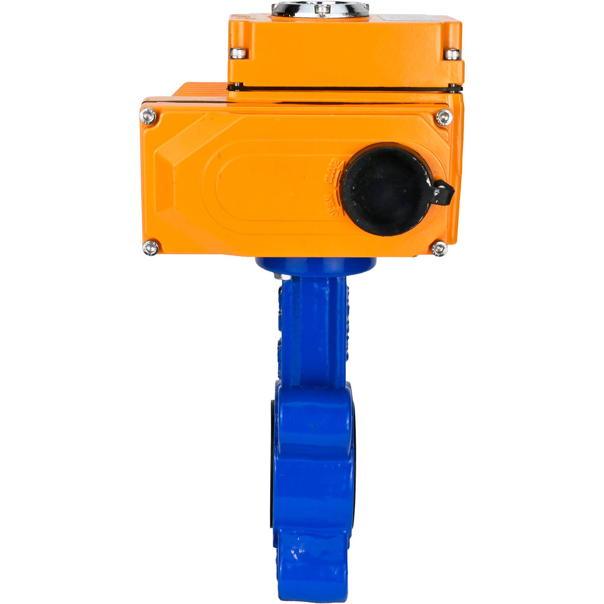 Vanne papillon d'eau Elephant WBV1616N-2W-Fb-H, matériau du corps - fonte QT450, matériau du disque - fonte QT450, joint - NBR, actionneur électrique QT-N-EM-O1-24VDC-U1 24V