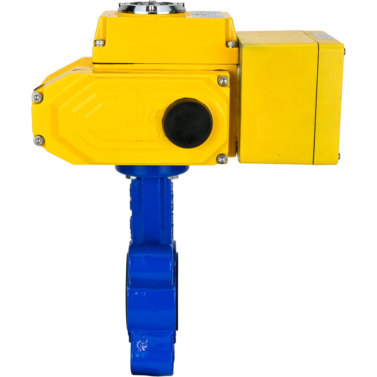 Vanne papillon d'eau Elephant WBV1616N-2W-Fb-H, matériau du corps - fonte QT450, matériau du disque - fonte QT450, joint - NBR, actionneur électrique QT-N-EM-A1-220VAC-U1 220V