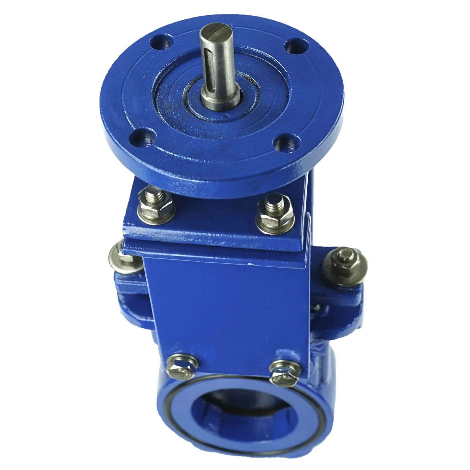 Vanne à guillotine Elephant GVKN1331N-2W-Fb PN16 matériau du corps - fonte GGG40, matériau du couteau - acier inoxydable AISI 304, joint - NBR, tige uniquement