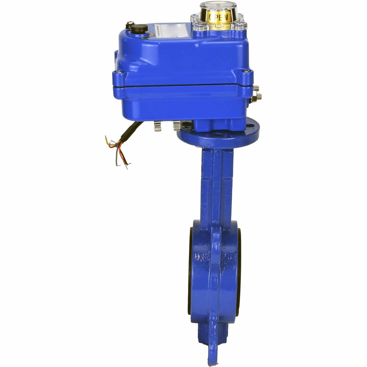 Vanne papillon d'eau Elephant ggg50-316l-epdm-elephant-12, matériau du corps - fonte GGG50, matériau du disque - acier inoxydable AISI 316L, joint - EPDM, commande par actionneur électrique