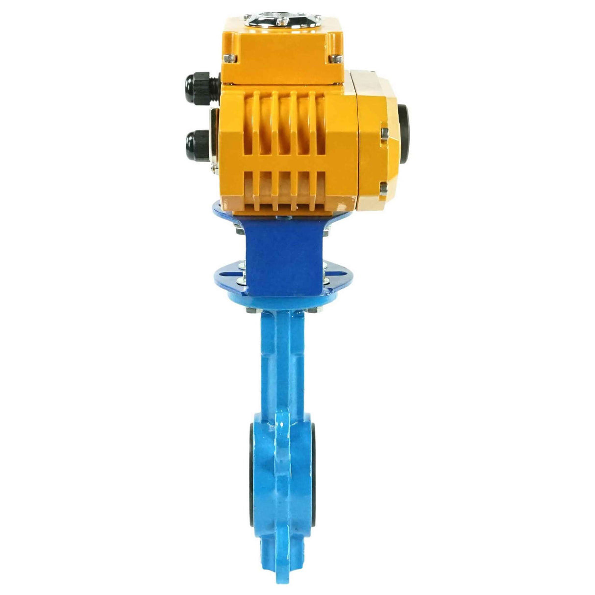 Vanne papillon d'eau Elephant bv16-g50-g40-elephant-110/220, matériau du corps - fonte GGG50, matériau du disque - fonte GGG40, joint - EPDM, actionné par un actionneur électrique