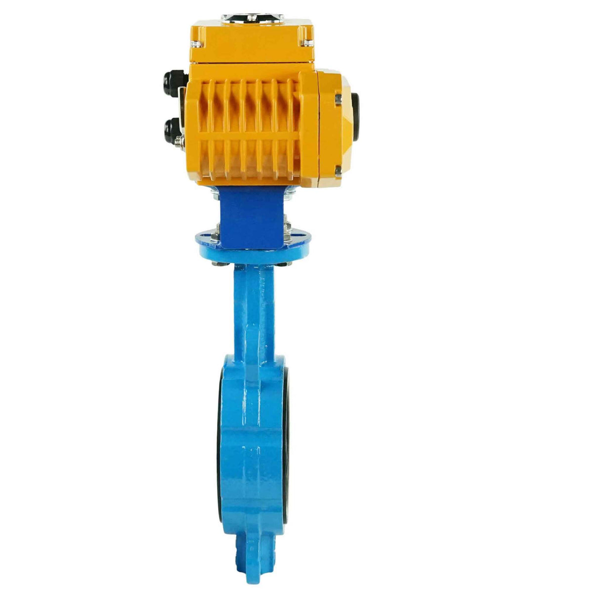 Vanne papillon d'eau Elephant bv16-g50-g40-elephant-380, matériau du corps - fonte GGG50, matériau du disque - fonte GGG40, joint - EPDM, actionné par un actionneur électrique