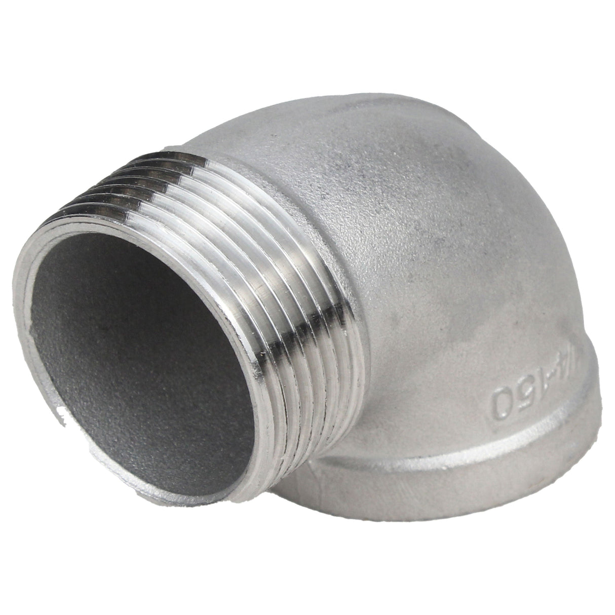 Coudes (angles) en acier Elephant PN16, angle 90°, filetés, corps - acier inoxydable 316, raccordement - filetage mâle/femelle