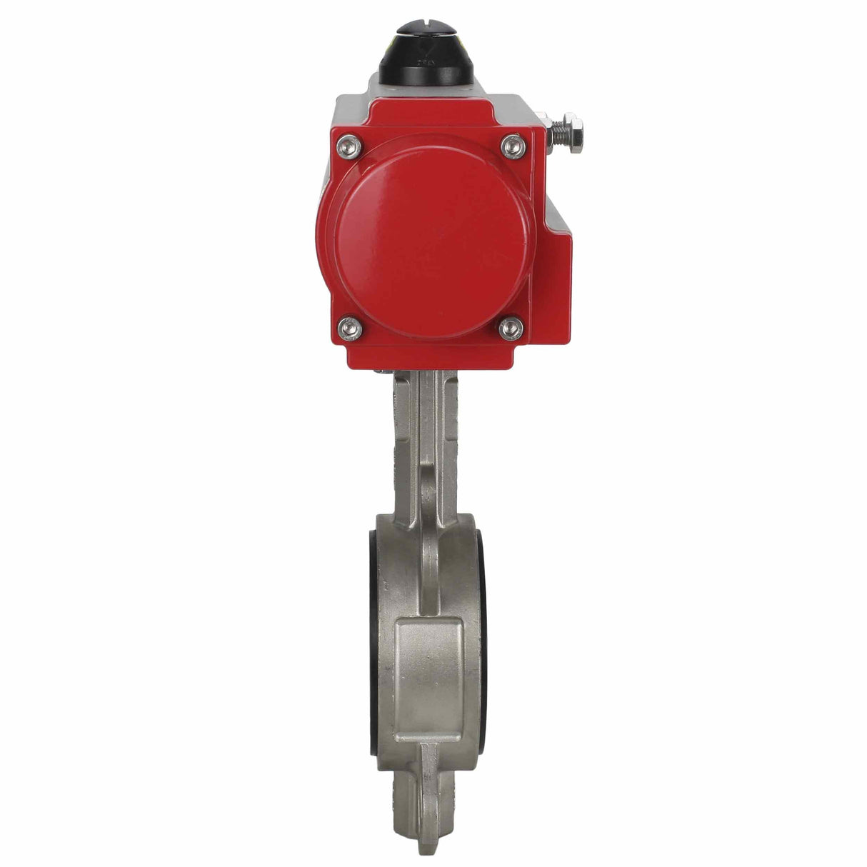 Vanne papillon d'eau Elephant WBV3131V-2W-Fb-H, matériau du corps - Acier inoxydable AISI 304, matériau du disque - Acier inoxydable AISI 304, joint - Viton, actionneur pneumatique PA-DA double action
