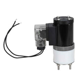 Électrovanne électrique à action directe à deux voies normalement fermée Elephant DHF11-НЗ PTFE VITON G 24V, matériau du corps - PTFE, joint - Viton