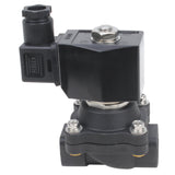 Électrovanne électrique à action directe normalement fermée à deux voies Elephant VS2W-503N-NC G NBR 110/220V, matériau du corps - Nylon 66, joint - NBR
