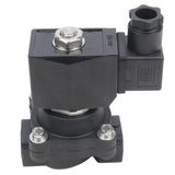 Électrovanne électrique à action directe normalement fermée à deux voies Elephant VS2W-503N-NC G NBR 110/220V, matériau du corps - Nylon 66, joint - NBR