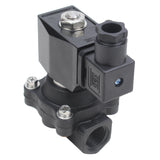 Électrovanne électrique à action directe normalement fermée à deux voies Elephant VS2W-503E-NC G EPDM 110/220V, matériau du corps - Nylon 66, joint - EPDM