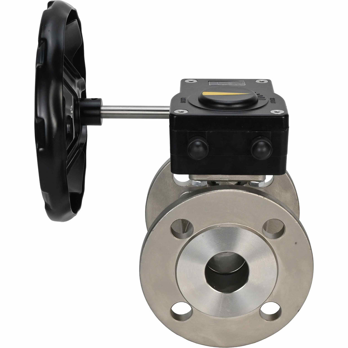 Robinet à boisseau sphérique en acier inoxydable Elephant kchfp ham, matériau du corps - acier inoxydable AISI 316, matériau de la bille - acier inoxydable AISI 316, joint - PTFE, commande par poignée