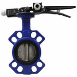 Water Butterfly Valve Elephant WCB-316L-EPDM body material - Carbon steel WCB, disk material - Stainless steel aisi 316l, seal - EPDM with handle, two limit switches LS-103 250V and a bracket for mounting limit switches