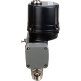 Ball valves Elephant BV3232P(2pc)-FP-T-ISO-H full bore, threaded, female thread, body - 316 stainless steel, sealing - PTFE, with electric quarter turn actuator Elephant QTSA-N-EM-O0-220VAC