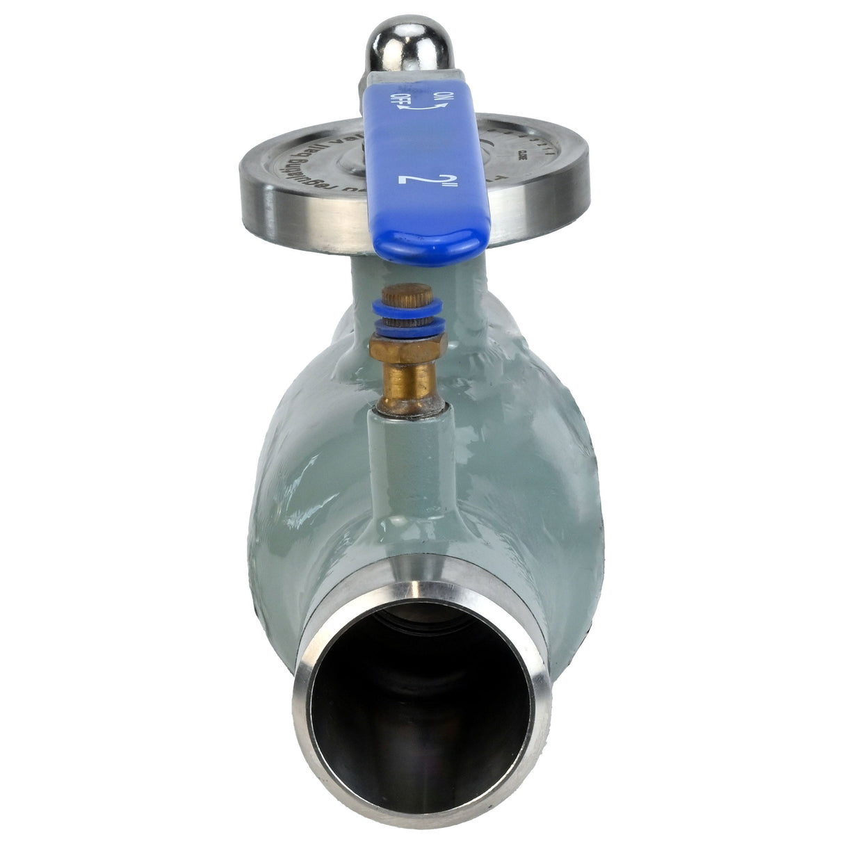 Vannes à boisseau sphérique de contrôle Elephant BVR3232P(1pc)-SP-WH en acier inoxydable 316, alésage standard, soudées, avec poignée, avec embouts