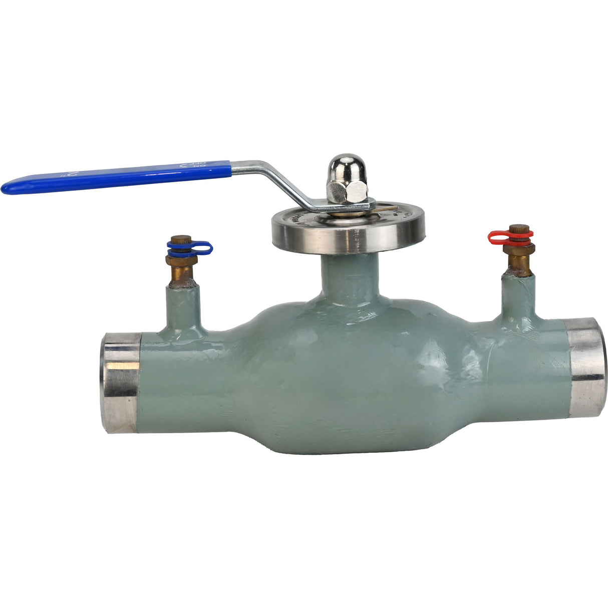 Vannes à boisseau sphérique de contrôle Elephant BVR3232P(1pc)-SP-WH en acier inoxydable 316, alésage standard, soudées, avec poignée, avec embouts