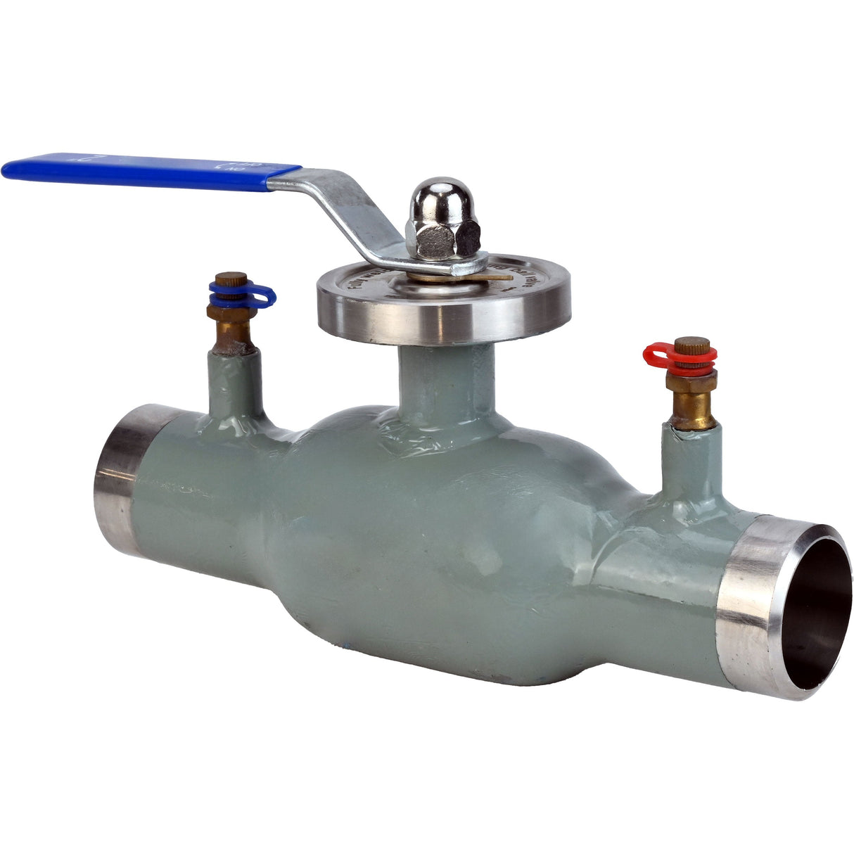 Vannes à boisseau sphérique de contrôle Elephant BVR3232P(1pc)-SP-WH en acier inoxydable 316, alésage standard, soudées, avec poignée, avec embouts