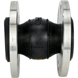 Compensateur en caoutchouc Elephant CR-E25-F PN10, insert en caoutchouc (corps) - EPDM, type de raccordement - à bride, matériau de la bride - acier au carbone galvanisé