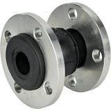 Compensateur en caoutchouc Elephant CR-E25-F PN10, insert en caoutchouc (corps) - EPDM, type de raccordement - à bride, matériau de la bride - acier au carbone galvanisé