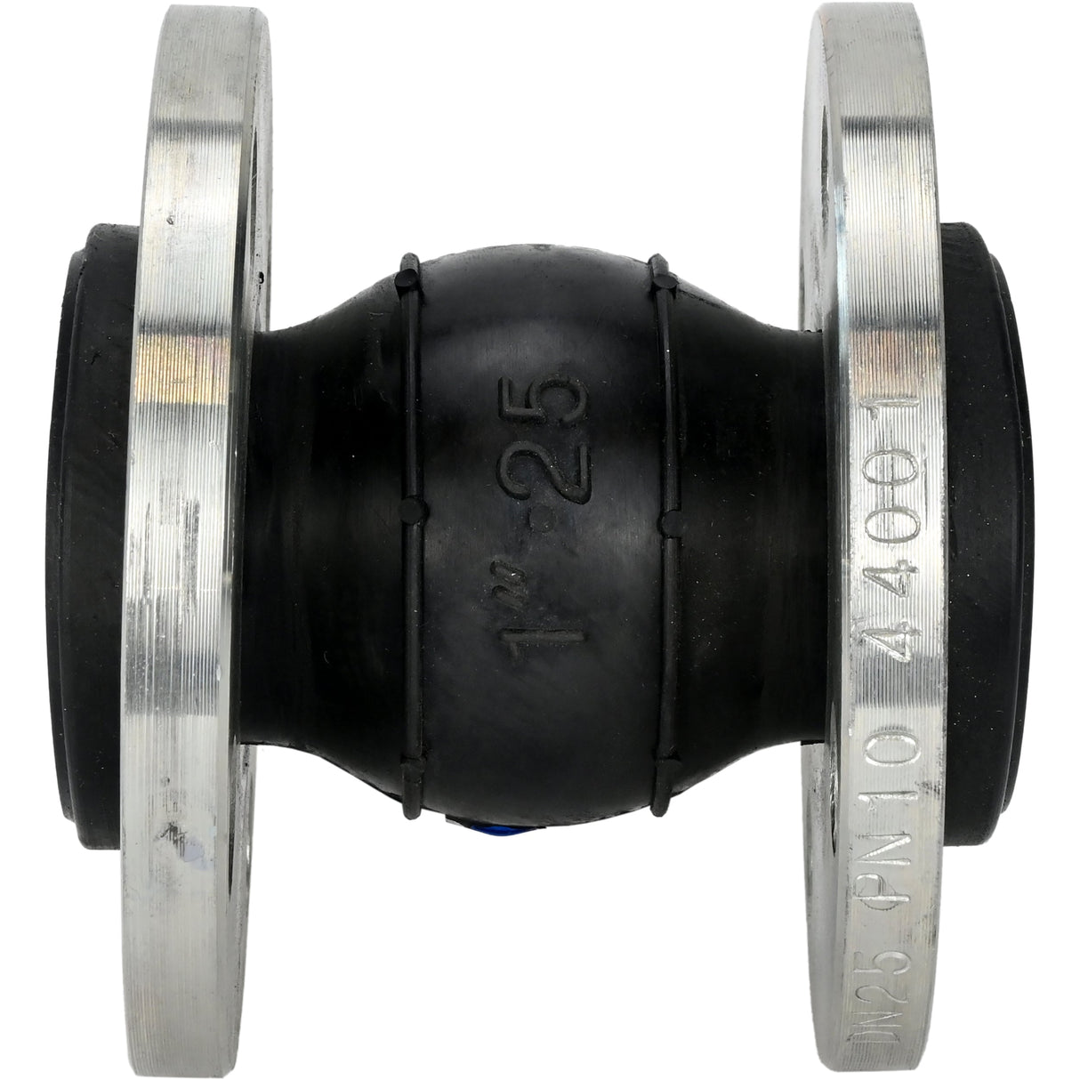 Compensateur en caoutchouc Elephant CR-E25-F PN10, insert en caoutchouc (corps) - EPDM, type de raccordement - à bride, matériau de la bride - acier au carbone galvanisé