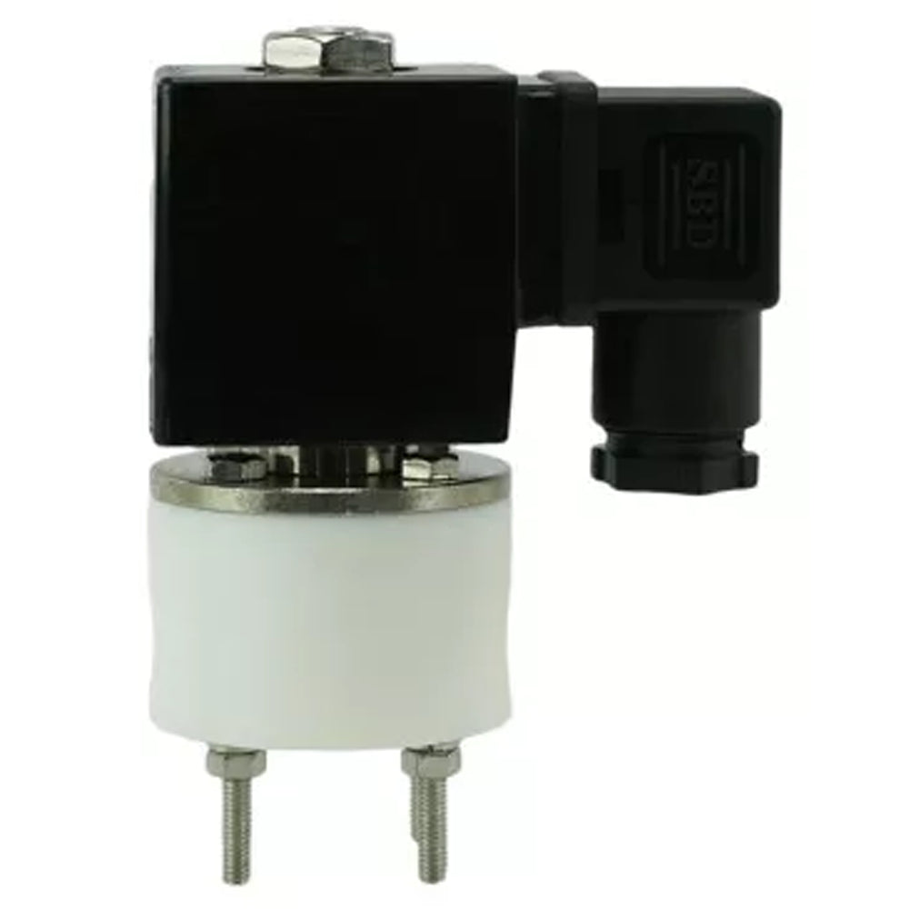 Électrovanne électrique à action directe normalement ouverte à deux voies Elephant DHF11-НО PTFE PTFE G 110/220V, matériau du corps - PTFE, joint - PTFE