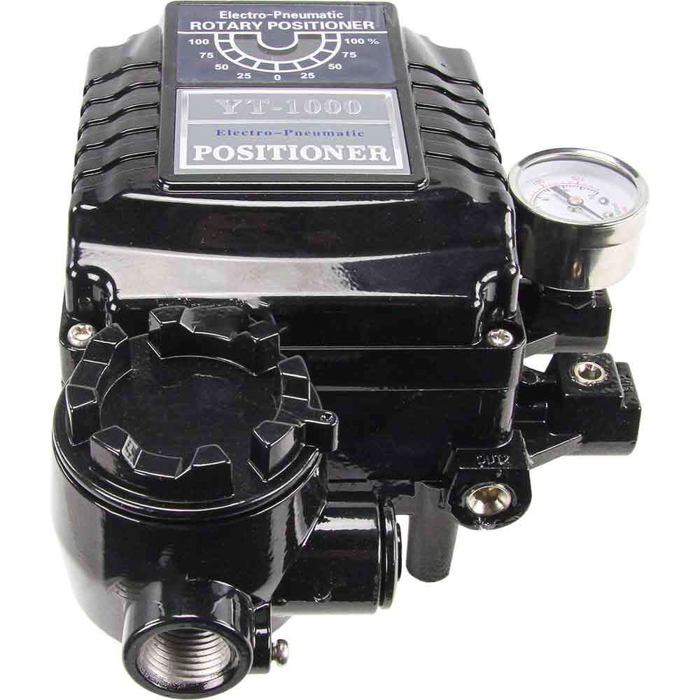 Positionneur rotatif électropneumatique Elephant YT-1000RSN sans rétroaction, matériau du corps - alliage d'aluminium