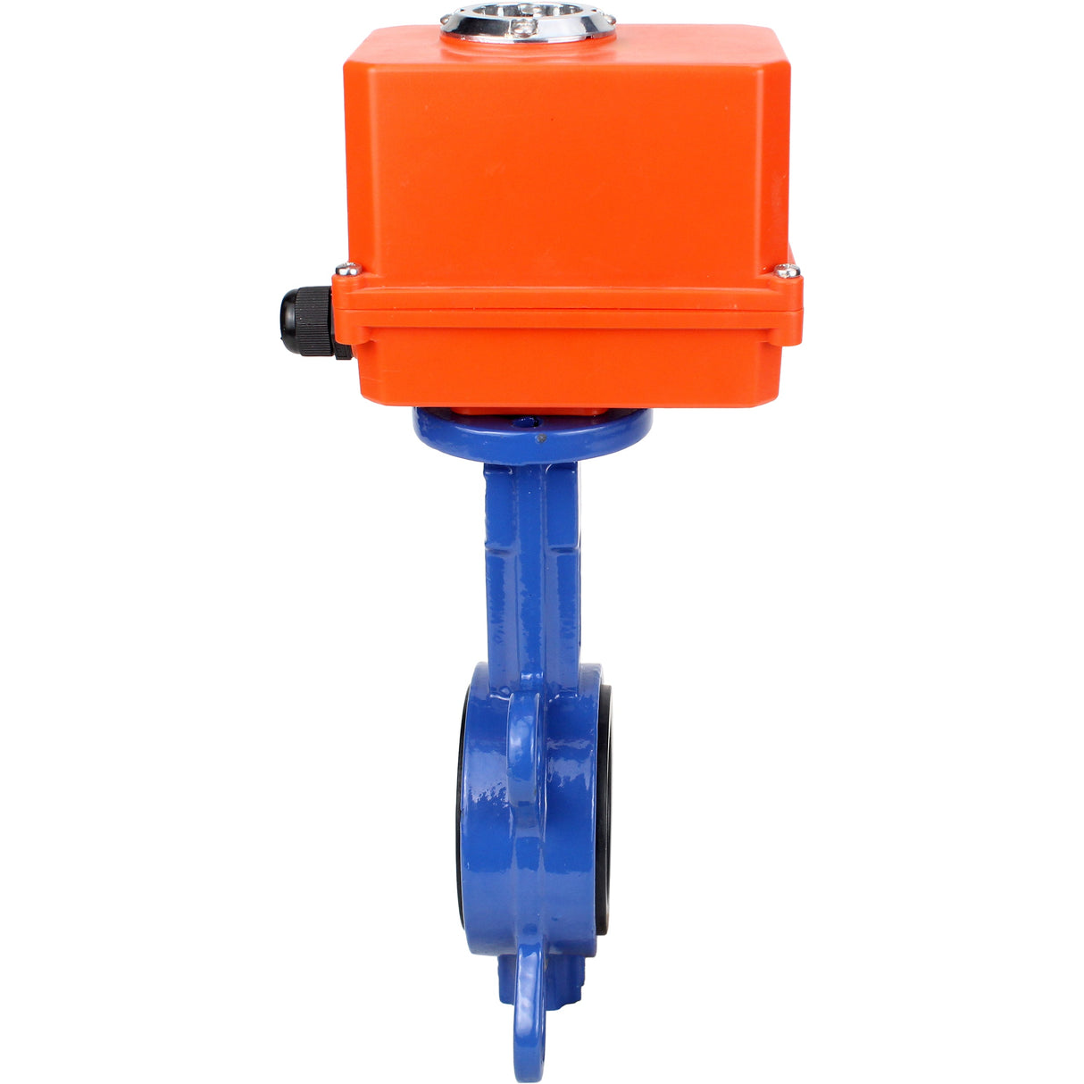 Vanne papillon d'eau Elephant GGG50-316L-EPDM matériau du corps - fonte GGG50, matériau du disque - acier inoxydable 316L, joint - EPDM avec actionneur électrique Elephant 220V