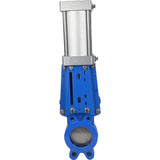 Gate valves Elephant GVKR1331E-1W-Fb-2P-WENZ PN16 unidirectional, interflanged, spindle - extendable, body - cast iron GGG40, gate - stainless steel 304, seal - EPDM, pneumatically actuated, WENZ