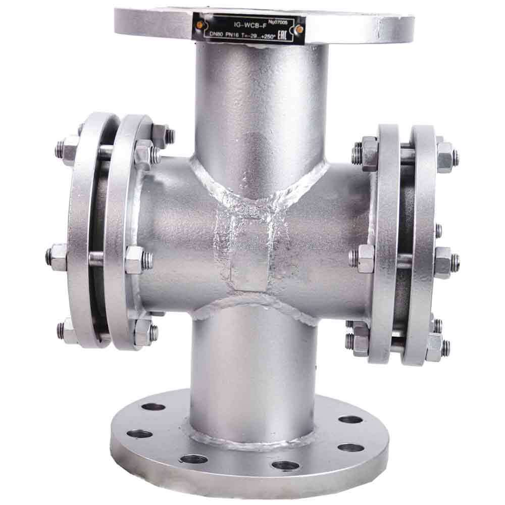 Voyant à bride Elephant WCB-BS-F-1, matériau du corps - acier inoxydable AISI 1020