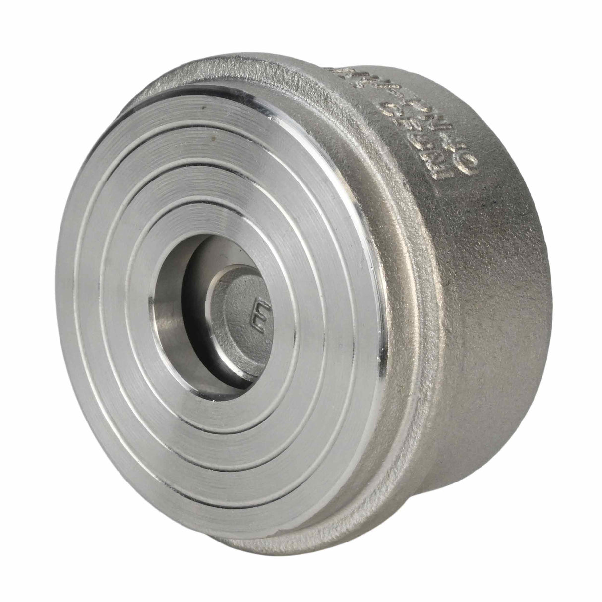 Clapet anti-retour à ressort Elephant VCS3232-Fb 40 bar matériau du corps - acier inoxydable AISI 316, matériau de verrouillage - acier inoxydable AISI 316, bride compacte