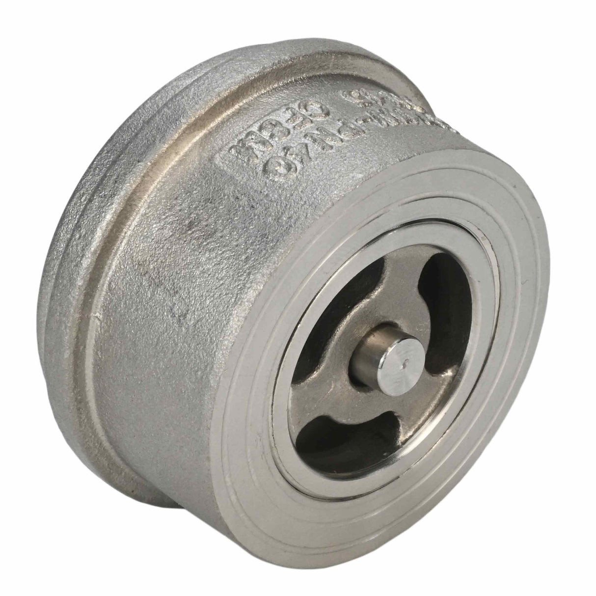 Clapet anti-retour à ressort Elephant VCS3232-Fb 40 bar matériau du corps - acier inoxydable AISI 316, matériau de verrouillage - acier inoxydable AISI 316, bride compacte