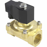 Électrovanne électrique à action directe à deux voies normalement fermée Elephant VS2W-200E-NC EPDM 24V, matériau du corps - laiton, joint - EPDM