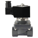 Électrovanne électrique à deux voies à action indirecte normalement fermée Elephant DHF21-CP-НЗ VITON G 24V, matériau du corps - PSP-Fire Resistant Line, joint - Viton