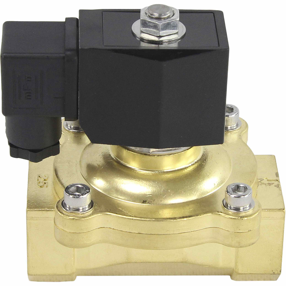 Électrovanne électrique à action directe à deux voies normalement fermée Elephant VS2W-200N-NC NBR 24V, matériau du corps - laiton, joint - NBR