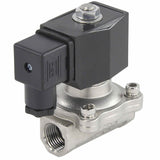 Électrovanne électrique à action directe à deux voies normalement fermée Elephant VS2W-201E-NC EPDM 24V, matériau du corps - acier inoxydable AISI 304, joint - EPDM