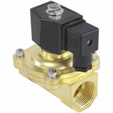 Électrovanne électrique à action directe à deux voies normalement fermée Elephant VS2W-200E-NC EPDM 24V, matériau du corps - laiton, joint - EPDM