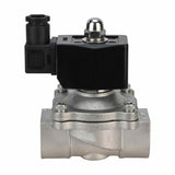 Électrovanne électrique à action directe à deux voies normalement fermée Elephant VS2W-301E-NC EPDM 24V, matériau du corps - acier inoxydable AISI 304, joint - EPDM