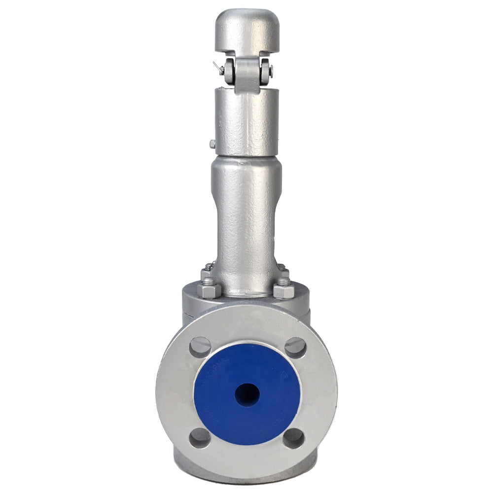 Soupape de sécurité à ressort Elephant SAFE 7001 8-10, matériau du corps - acier inoxydable WCB, matériau de l'élément de fermeture - acier inoxydable AISI 420, joint - METAL