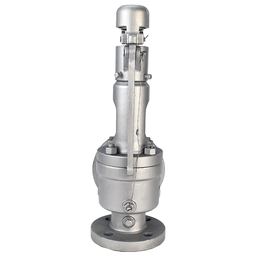 Soupape de sécurité à ressort Elephant SAFE 7001 8-10, matériau du corps - acier inoxydable WCB, matériau de l'élément de fermeture - acier inoxydable AISI 420, joint - METAL