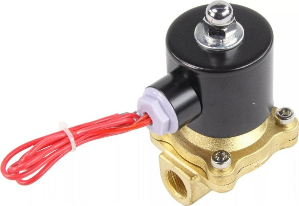 Électrovanne Elephant VS100-VT-NC-24VAC, matériau du corps - Laiton, joint - Viton, normalement fermée, bobine - 24 VAC