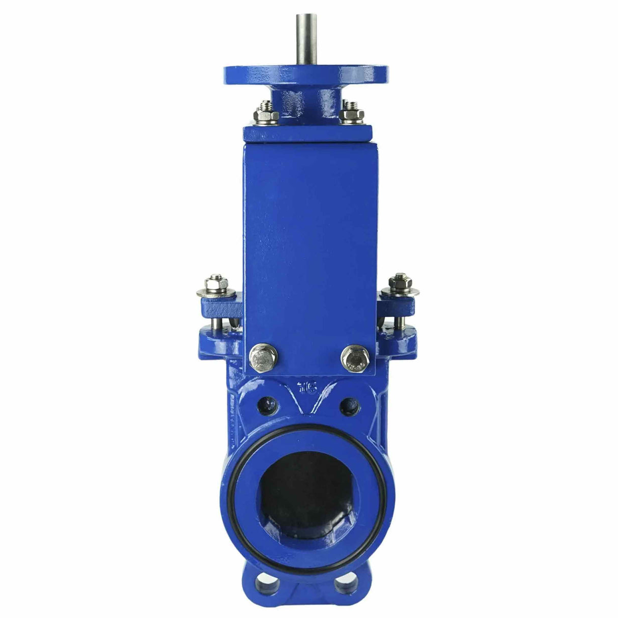 Vanne à guillotine Elephant GVKN1331N-2W-Fb PN16 matériau du corps - fonte GGG40, matériau du couteau - acier inoxydable AISI 304, joint - NBR, tige uniquement