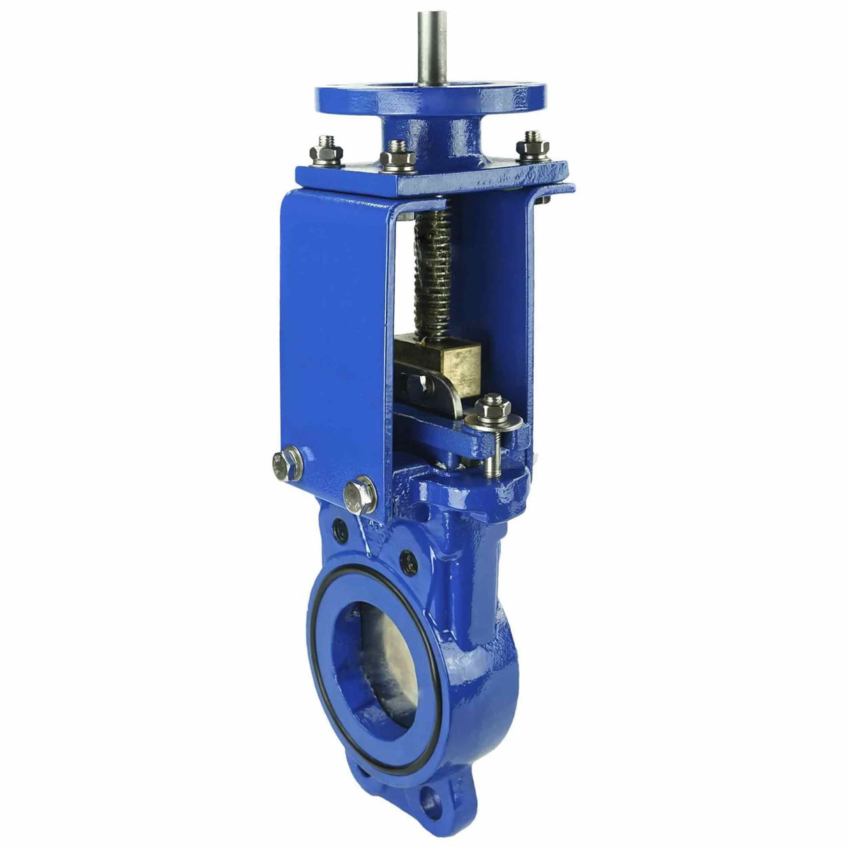 Vanne à guillotine Elephant GVKN1331N-2W-Fb PN16 matériau du corps - fonte GGG40, matériau du couteau - acier inoxydable AISI 304, joint - NBR, tige uniquement