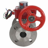 Robinet à boisseau sphérique en acier inoxydable Elephant kchfp HGBF, matériau du corps - acier inoxydable AISI 316L, matériau de la bille - acier inoxydable AISI 316L, joint - PTFE, commande par poignée