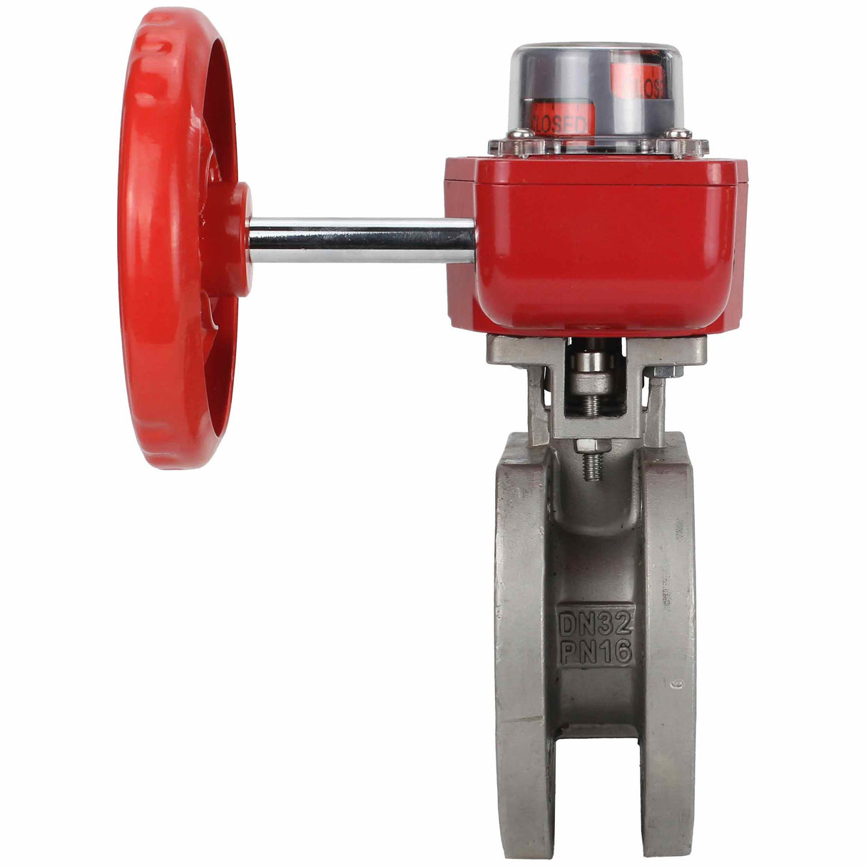 Robinet à boisseau sphérique en acier inoxydable Elephant kchmfp_hgbf, matériau du corps - acier inoxydable AISI 316, matériau de la bille - acier inoxydable AISI 316, joint - PTFE, commande par poignée