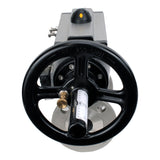 Ball valves Elephant BV3131P(3pc)-FP-F-ISO-H DN65-80 16 bar, three-piece full bore flanged, stainless steel SS304, seal - PTFE, with pneumatic actuator PA-DA-105-1 double acting, with pneumatic distributor 4M310-08 220V