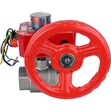 Robinet à boisseau sphérique en acier inoxydable Elephant kshmp316-elephant-hgbf, matériau du corps - acier inoxydable AISI 316, matériau de la bille - acier inoxydable AISI 316, joint - PTFE, à engrenage