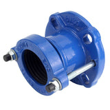 Adaptateur de bride Elephant chugun-pn10-16, matériau du corps - fonte GGG50, joint - PTFE