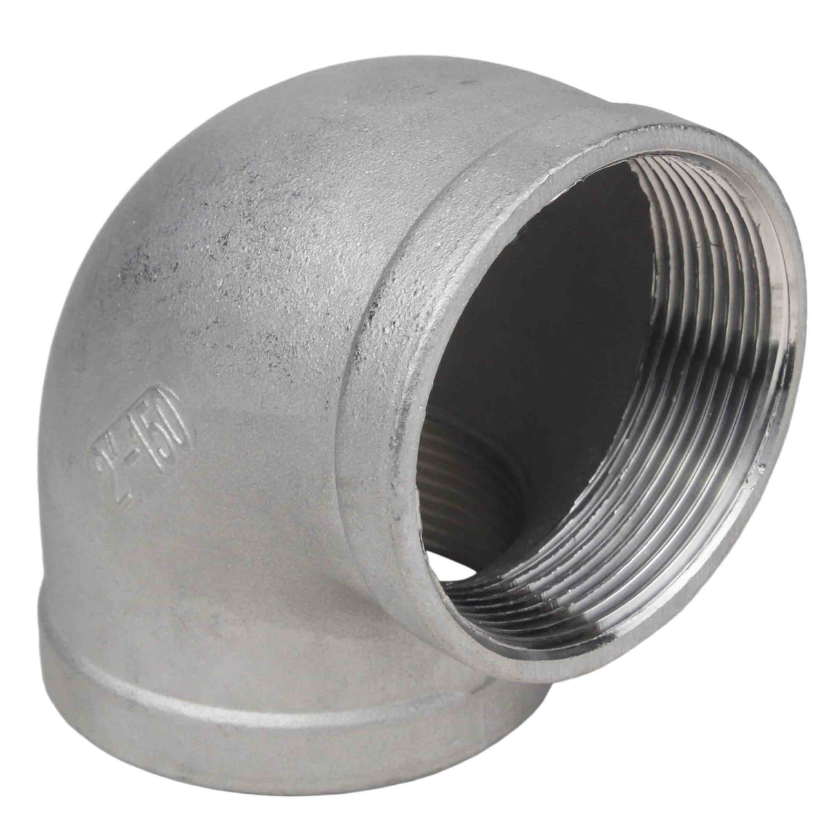 Coudes (angles) en acier Elephant PN16 angle 90°, corps - acier inoxydable 316, raccordement - filetage femelle / femelle